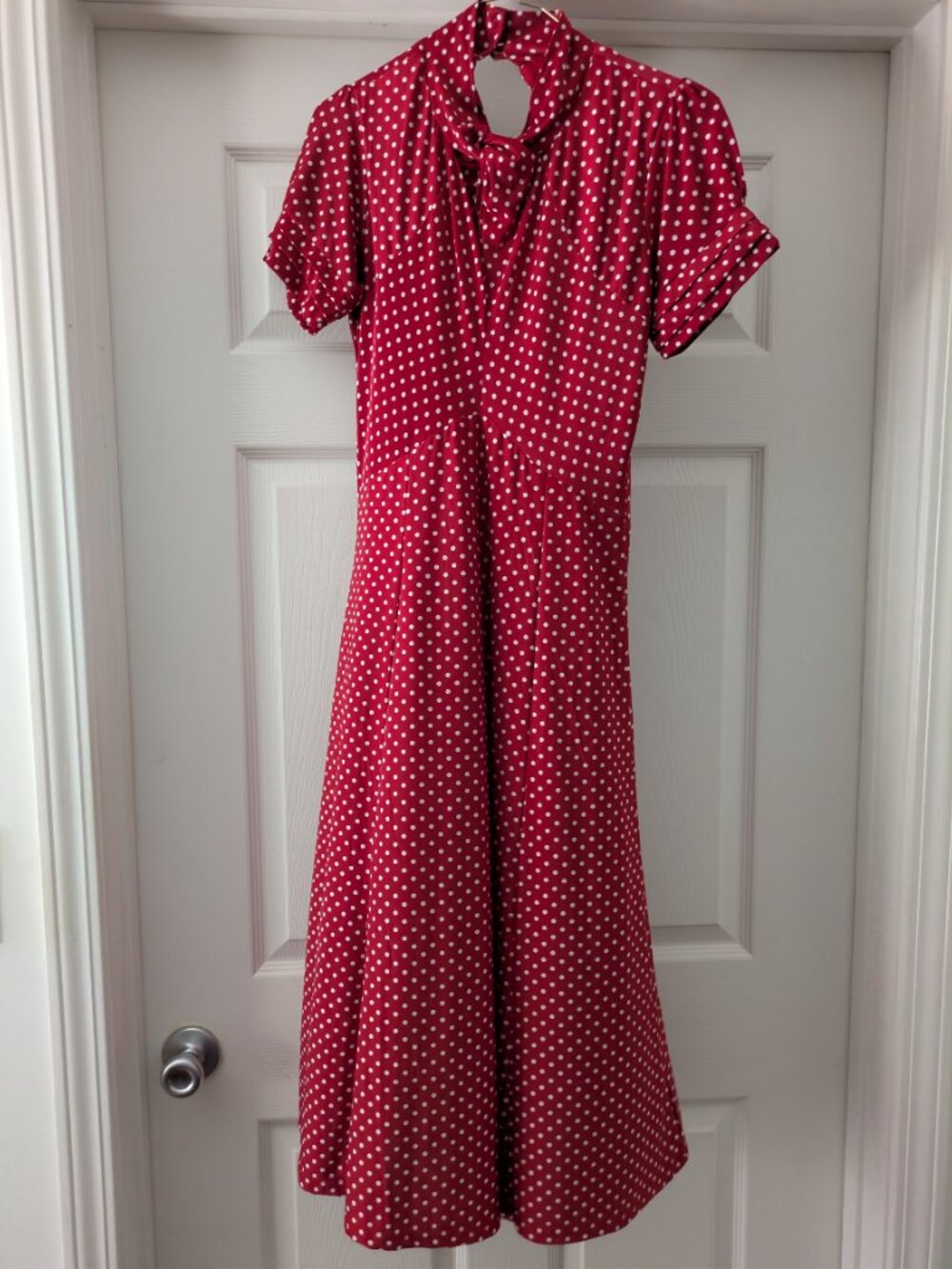 Lindy Bop- Polka Dot red and white dress